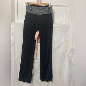 Rare H&M Sport Adjustable Flare Yoga Pants - Foldover Waist - MINT Y2K